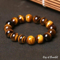 Bracelet Oeil de Tigre 12mm - King of Bracelet