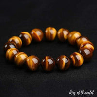 Bracelet Oeil de Tigre 12mm - King of Bracelet