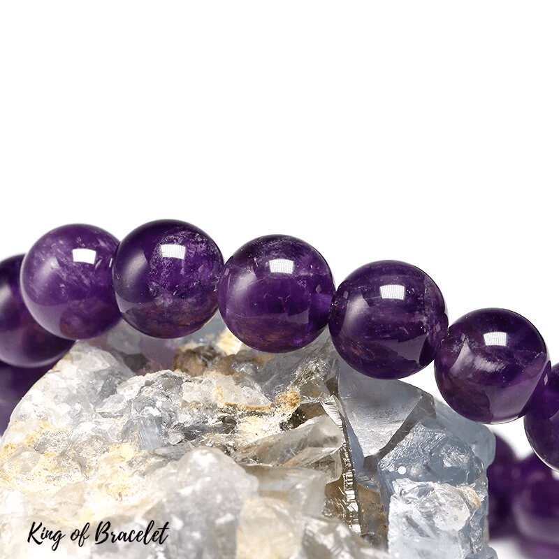 Bracelet en Améthyste Qualité AAA+ - King of Bracelet