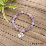 Bracelet Mala Tibétain en Améthyste et Aventurine - King of Bracelet