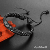 Bracelet Tibétain en Cuir - King of Bracelet