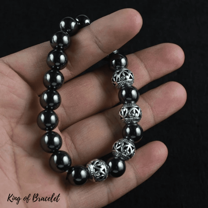 Bracelet Tibétain en Hématite - King of Bracelet