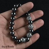 Bracelet Tibétain en Hématite - King of Bracelet
