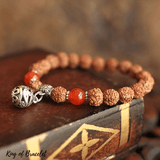 Bracelet Tibétain en Rudraksha - King of Bracelet