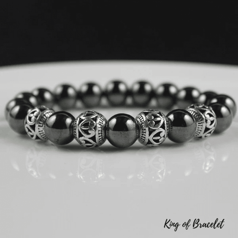 Bracelet Tibétain en Hématite - King of Bracelet