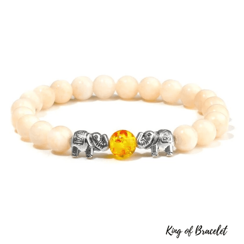 Bracelet Tibétain Éléphant en Jade - King of Bracelet