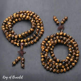 Bracelet Tibétain en Oeil de Tigre - King of Bracelet