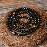 Bracelet Tibétain en Onyx Noir - King of Bracelet