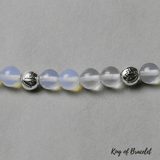 Bracelet Mala Tibétain en Pierre de Soleil et Opalite - King of Bracelet