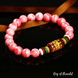 Bracelet Tibétain en Rhodochrosite - King of Bracelet