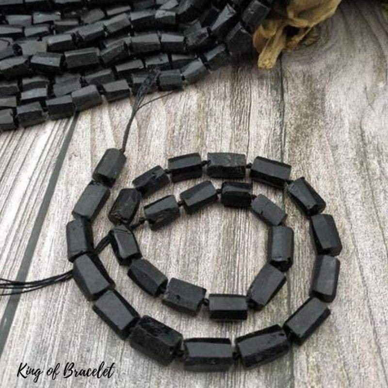 Bracelet en Tourmaline Noire Brute - King of Bracelet
