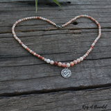 Collier Mala en Aventurine Rose - King of Bracelet