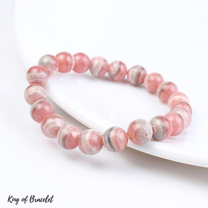 Bracelet Rhodochrosite Véritable - King of Bracelet