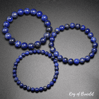 Bracelet en Lapis Lazuli Qualité AAA+ - King of Bracelet