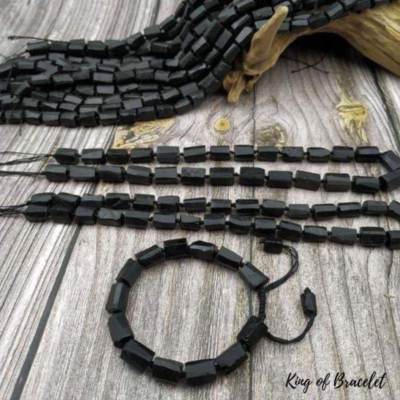 Bracelet en Tourmaline Noire Brute - King of Bracelet