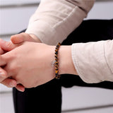 Bracelet Zodiaque en Oeil de Tigre