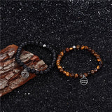 Bracelet Signe Astrologique en Oeil de Tigre - King of Bracelet