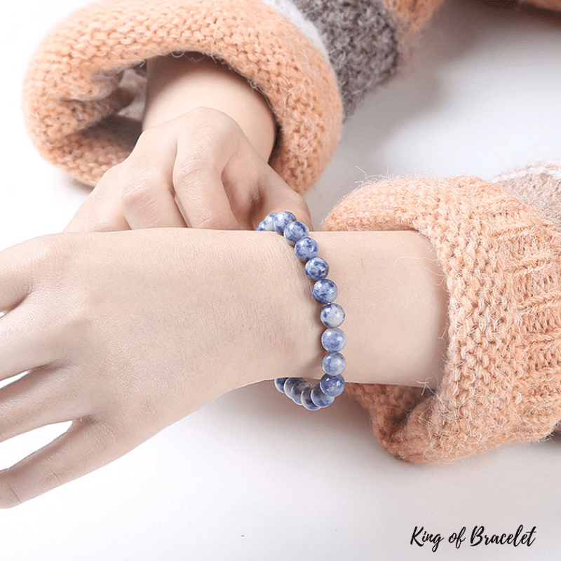Bracelet en Sodalite Bleue - King of Bracelet