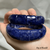 Bracelet Bangle en Sodalite Naturelle - King of Bracelet