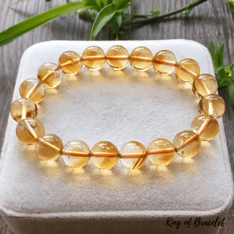 Bracelet en Citrine du Brésil - King of Bracelet