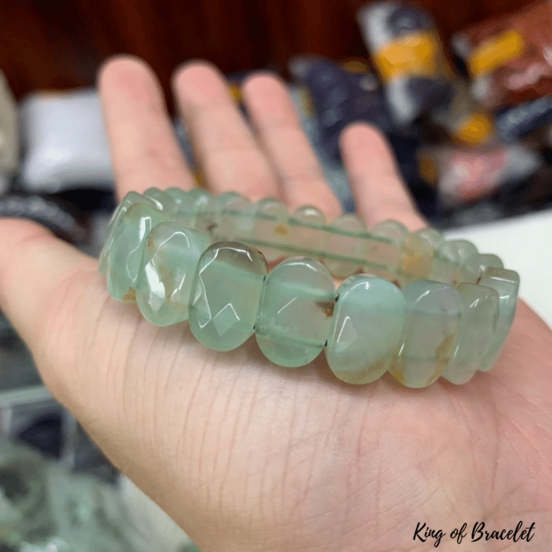 Bracelet Bangle en Chrysoprase - King of Bracelet