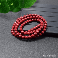 Bracelet Mala en Cinabre - King of Bracelet