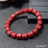 Bracelet Tibétain en Cinabre - King of Bracelet
