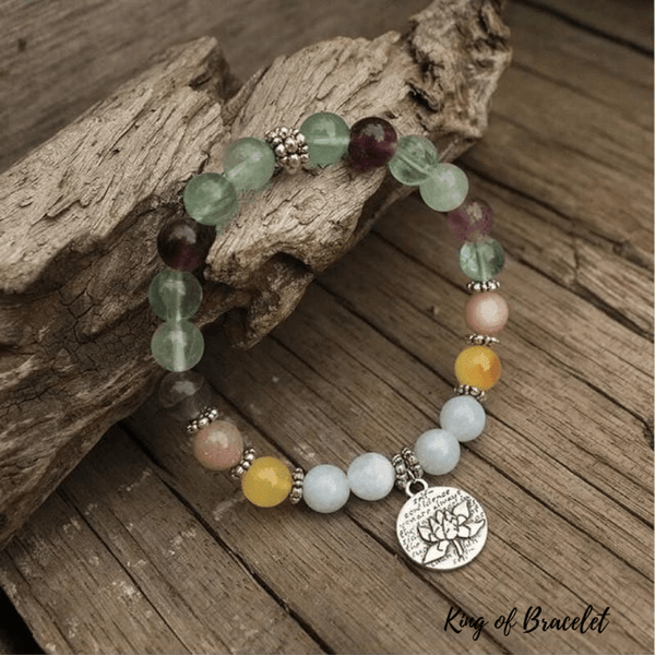 Bracelet pierre minérale 8 mm-Turquoise Escale Sensorielle naturelle Bracelet pierre minérale 8 mm-Turquoise Escale Sensorielle naturelle
