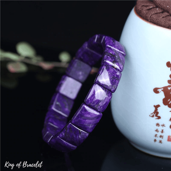 Bracelet Rectangle Charoïte - King of Bracelet