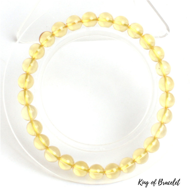 Bracelet Perles Citrine Véritable - King of Bracelet