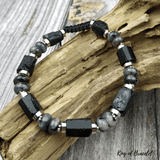 Bracelet en Tourmaline Noire et Labradorite - King of Bracelet
