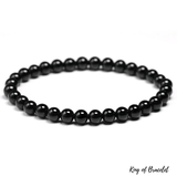 Bracelet en Tourmaline Noire 6MM | Qualité AAA+ | King of Bracelet