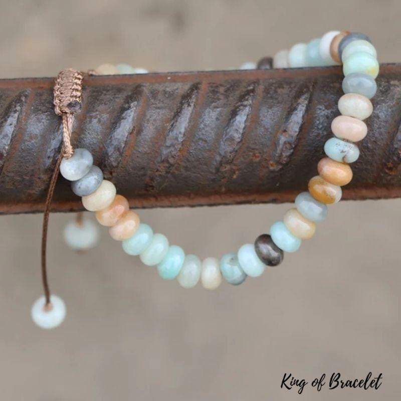 Bracelet Apaisant en Amazonite Naturelle - King of Bracelet