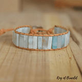 Bracelet Wrap en Amazonite - King of Bracelet