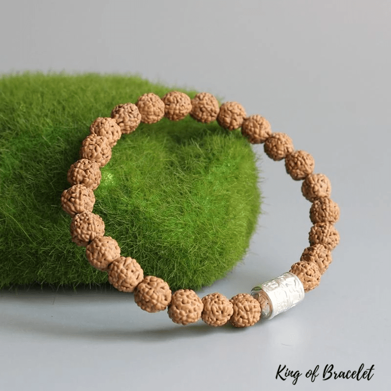 Bracelet Bouddhiste en Rudraksha - King of Bracelet