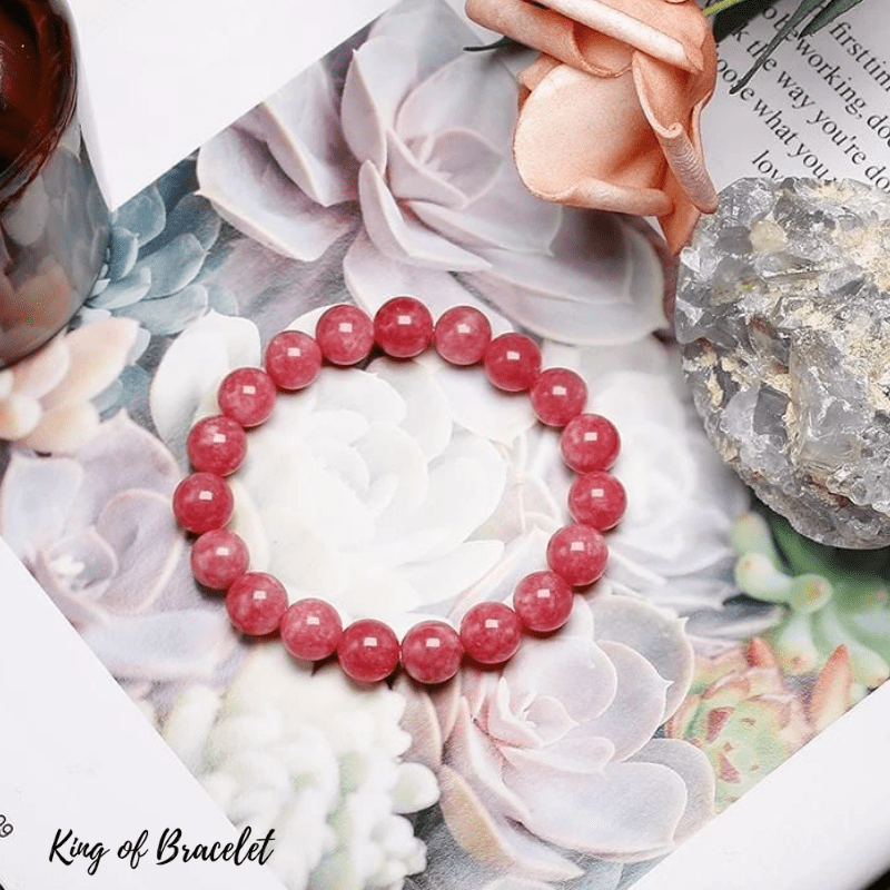 Bracelet en Rhodochrosite Qualité AAA+ - King of Bracelet