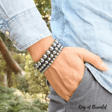 Bracelet en Hématite Qualité AAA+ - King of Bracelet