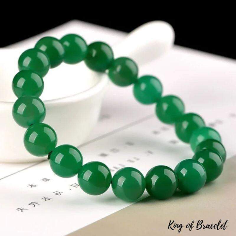 Bracelet en Jade Vert