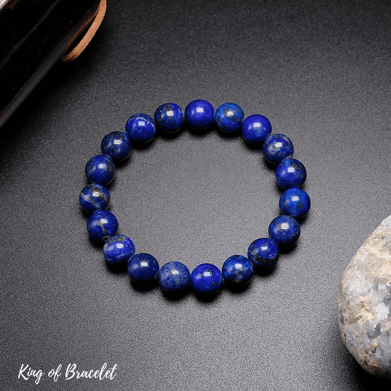 Bracelet en Lapis Lazuli Qualité AAA+ - King of Bracelet