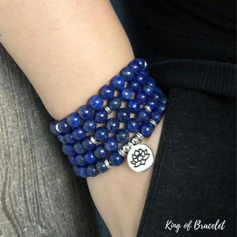 Bracelet Mala en Lapis Lazuli - King of Bracelet
