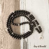 Bracelet Mala OM en Onyx Noir - King of Bracelet