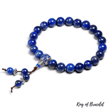 Bracelet Mala Tibétain en Lapis Lazuli - King of Bracelet