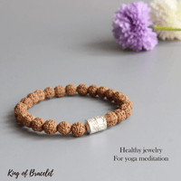 Bracelet Bouddhiste en Rudraksha - King of Bracelet