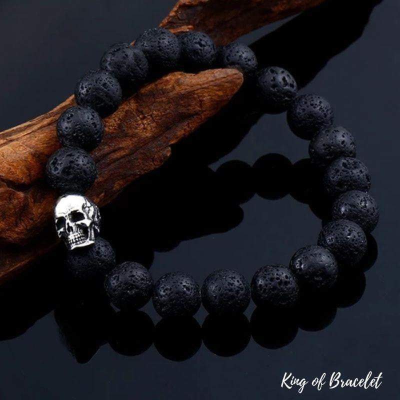 Bracelet Acier Tête De Mort | Bijouterie MBH Bracelet Acier Tête De Mort | Bijouterie MBH