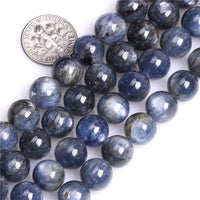 Perles Rondes Cyanite Bleue - King of Bracelet 