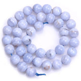Perles Calcédoine Bleue - King of Bracelet