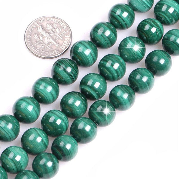 Perles Rondes Malachite - King of Bracelet