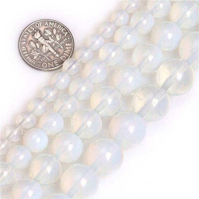 Perles Rondes Opalite