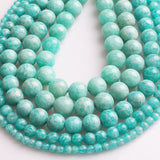 Perles Rondes Amazonite