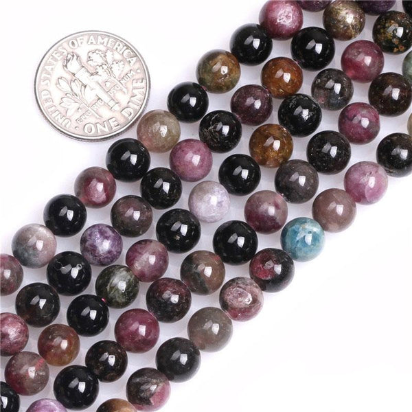 Perles Tourmaline Multicolore - King of Bracelet